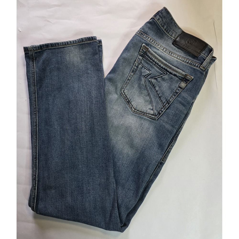 NEW ROCK & REPUBLIC Ralph Mens Straight Leg Low Rise relax Jean Size 34x34